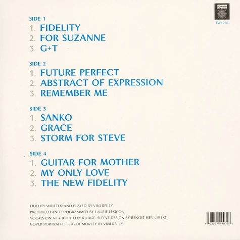 The Durutti Column - Fidelity Blue Vinyl Edition