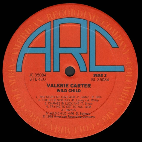 Valerie Carter - Wild Child