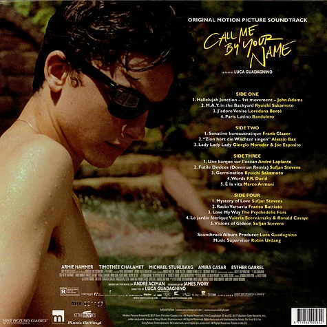 V.A. - Call Me By Your Name (Original Motion Picture Soundtrack)