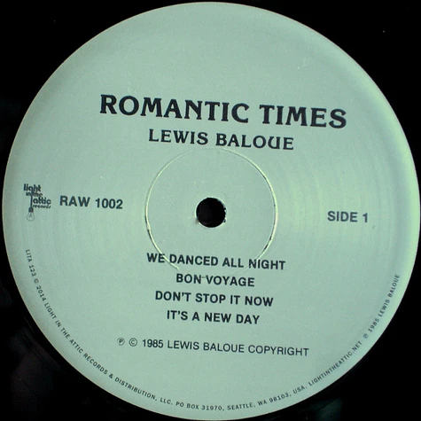 Lewis - Romantic Times