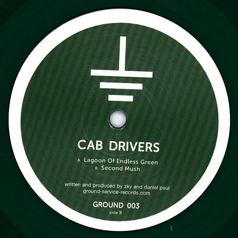 Cab Drivers - Lagoon Of Endless Green / Second Mush Green Transparent Vinyl Edition