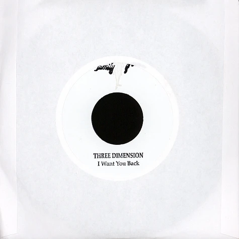 Three Dimension - Freak Call / I Want You Back