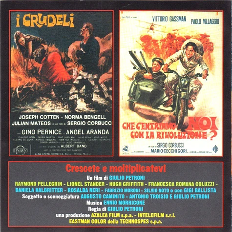 Ennio Morricone - I Crudeli (Original Motion Picture Soundtrack)