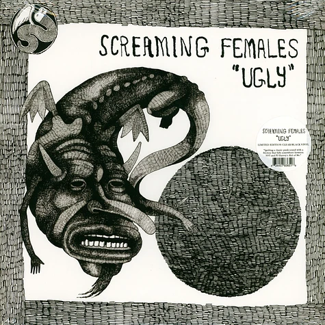 Screaming Females - Ugly Clear With Black Splatter Vinyl Edition