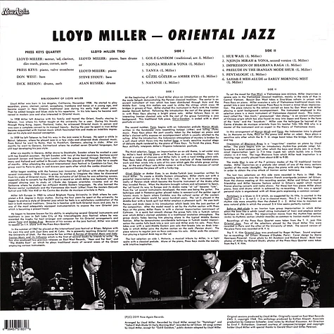 Lloyd Miller - Oriental Jazz