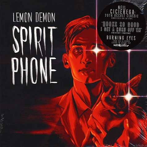 Lemon Demon - Spirit Phone Black / Red Vinyl Edition