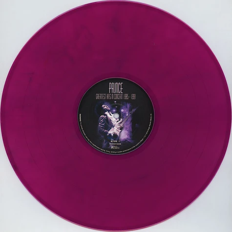 Prince - Greatest Hits In Concert Purple Vinyl Edition