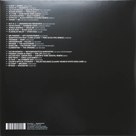 Kode9 & Burial - Fabriclive 100