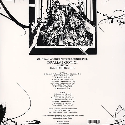 Ennio Morricone - Drammi Gotici White Vinyl Edition