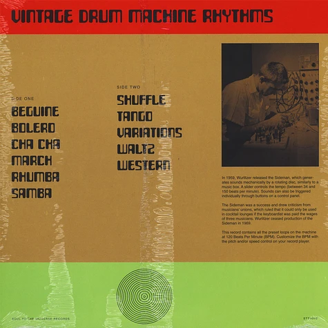 V.A. - Vintage Drum Machine Rhythms