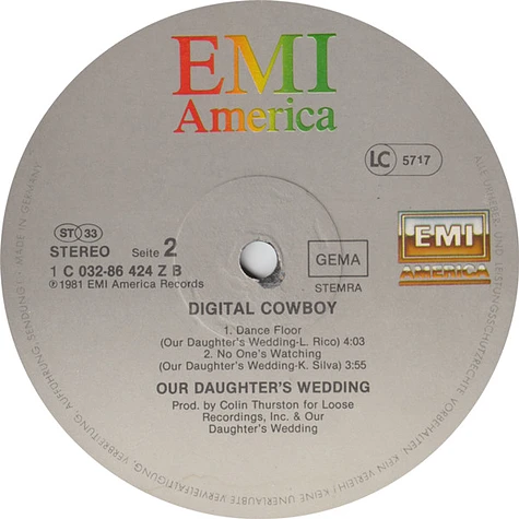 Our Daughter's Wedding - Digital Cowboy