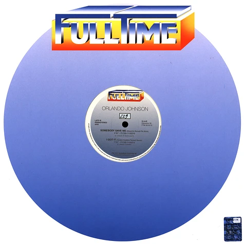 Orlando Johnson - Turn The Music On Blue-Transparent Vinyl Edition