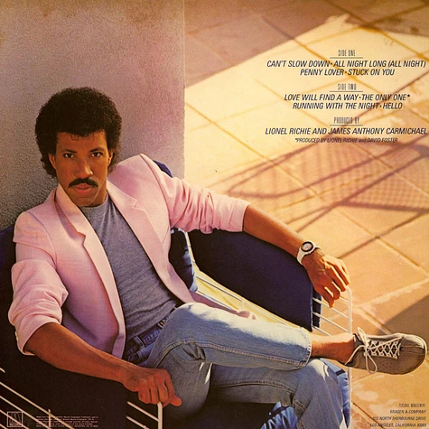 Lionel Richie - Can't Slow Down