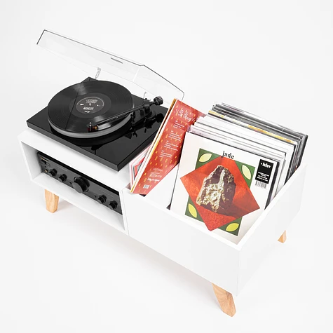 Record Box - Vinyl Record Storage - Record Player Lowboard