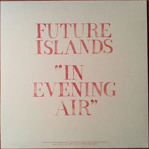 Future Islands - In Evening Air