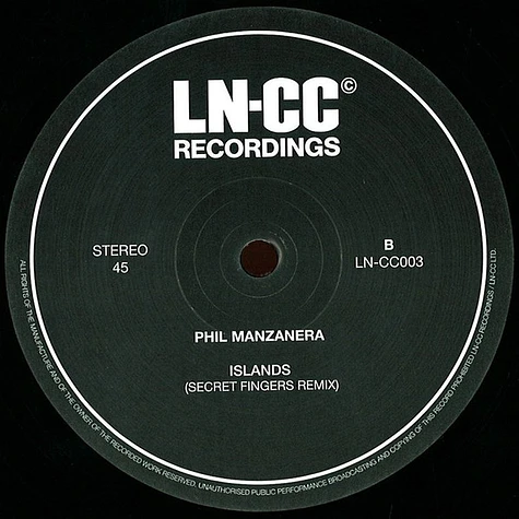 Phil Manzanera - Remixes Volume 3