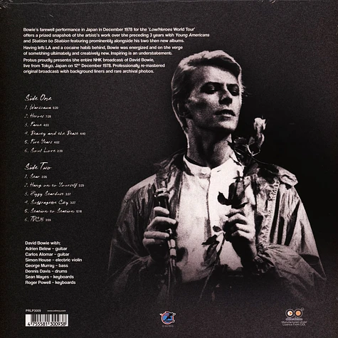 David Bowie - Tokyo 1978