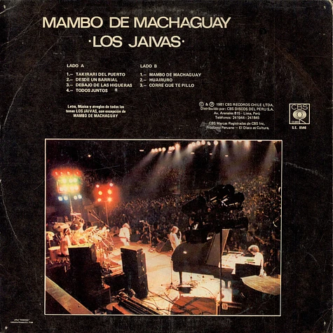 Los Jaivas - Mambo De Machaguay