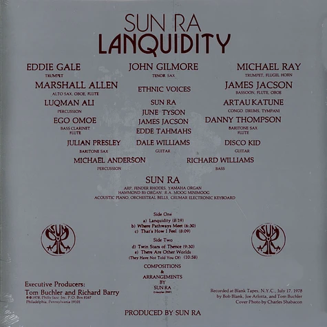 Sun Ra - Lanquidity Colored Vinyl Edition