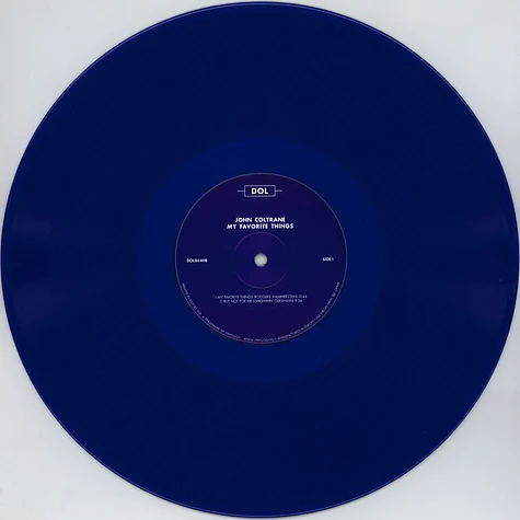 John Coltrane - My Favorite Things Blue Vinyl Edition