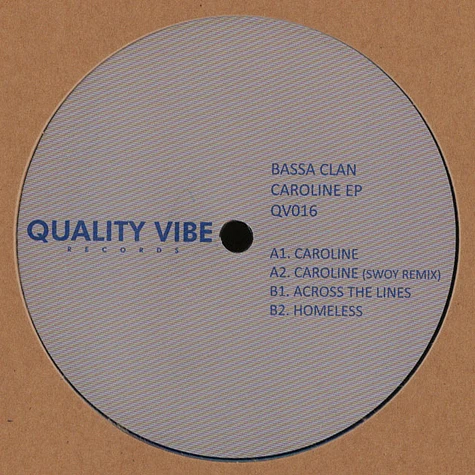 Bassa Clan - Caroline EP