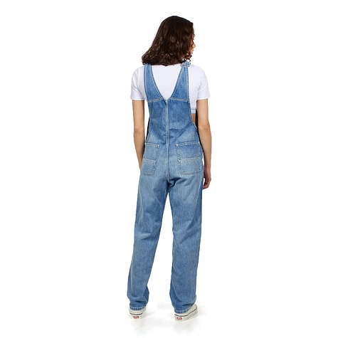 Carhartt WIP - W' Bib Overall Straight "Jay" Blue Denim, 10 oz