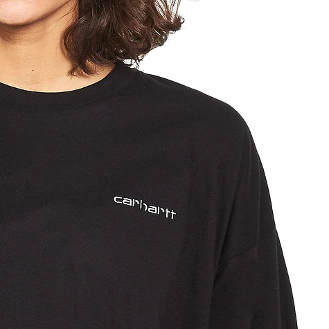 Carhartt WIP - W' L/S Script Embroidery T-Shirt