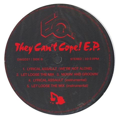 E.Q. - They Can't Cope EP