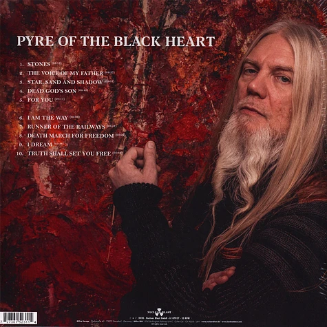 Marko Hietala - Pyre Of The Black Heart Clear Vinyl Edition