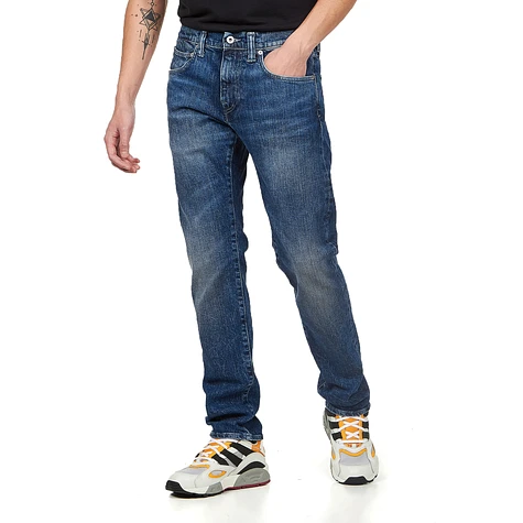 Edwin - ED-55 Regular Tapered Jeans CS Yuuki Blue Denim, 12.8 oz