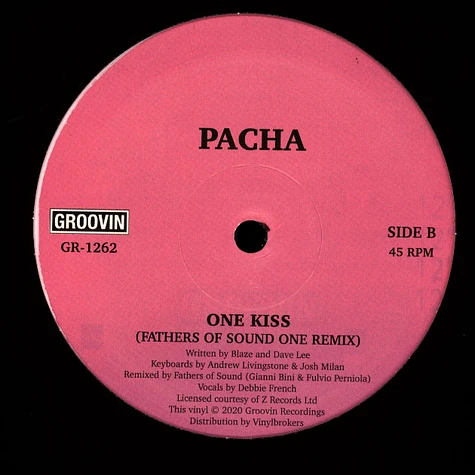 Pacha - One Kiss Joey Negro & F.O.S. Remixes