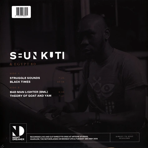 Seun Kuti & Egypt 80 - Night Dreamer Direct To Disc Sessions