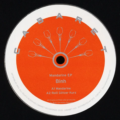 Binh - Mandarine EP