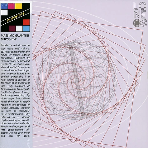 Massimo Guantini - Diapositive Colored Vinyl Edition