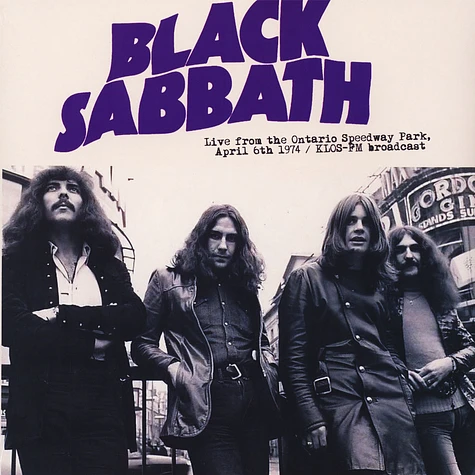 Black Sabbath - Live From The Ontario Speedway Park 1974 Colored Vinyl Edition