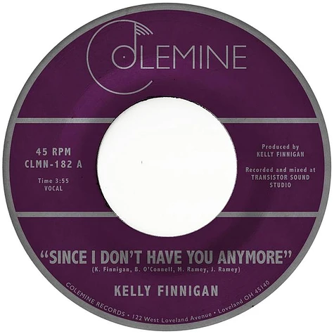 Kelly Finnigan - Since I Don't Have You Anymore Clear Vinyl Edition