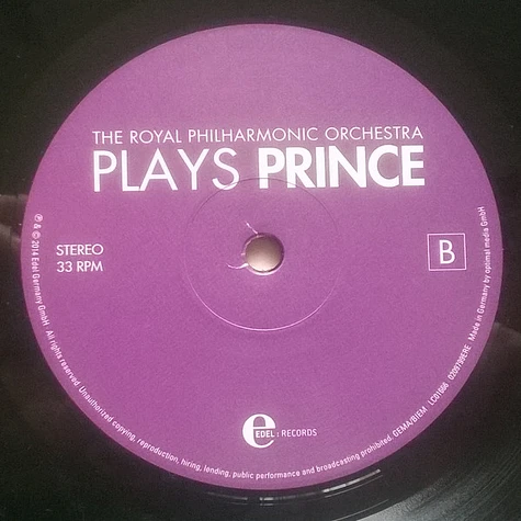 The Royal Philharmonic Orchestra - The Royal Philharmonic Orchestra Plays Prince