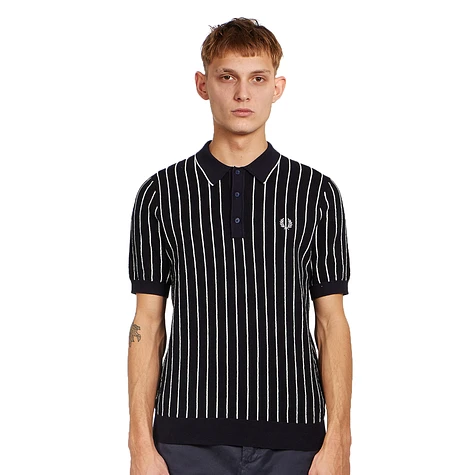 Fred Perry - Stripe Knitted Shirt