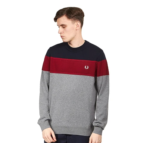 Fred Perry - Panelled Jumper