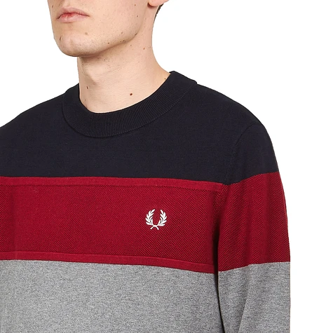 Fred Perry - Panelled Jumper