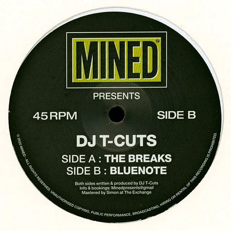 DJ T-Cuts - Mined002