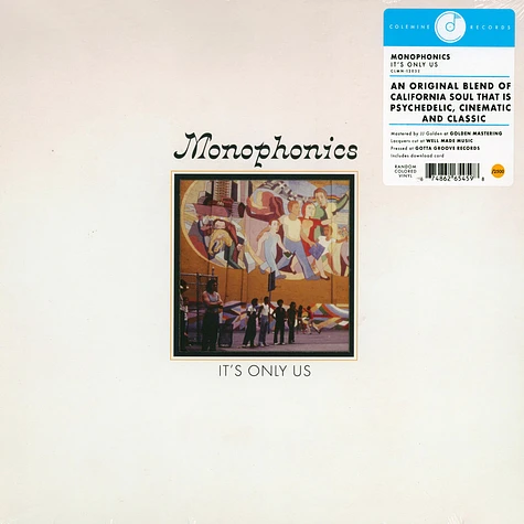 Monophonics - It's Only Us HHV EU Exclusive Random Colored Vinyl Edition