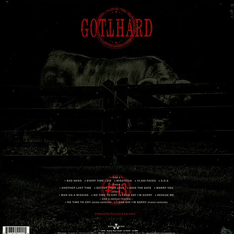 Gotthard - #13 Black Vinyl Edition