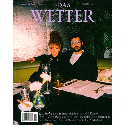 Das Wetter - Ausgabe 20 - Sibylle Berg & Ersan Mondtag Cover