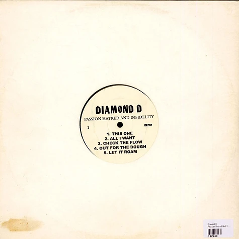 Diamond D - Passion Hatred And Infidelity