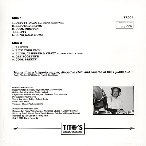 Tito Lopez Combo - Harbans Srih's Tito Lopez Combo Black Vinyl Edition