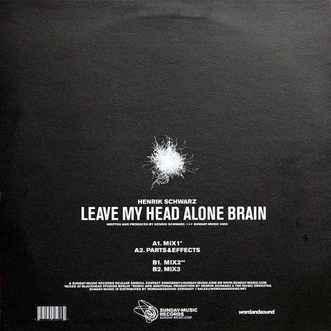 Henrik Schwarz - Leave My Head Alone Brain