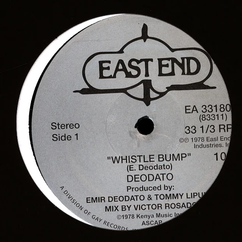 Deodato - Whistle Bump Original And Nyc Classic Mix