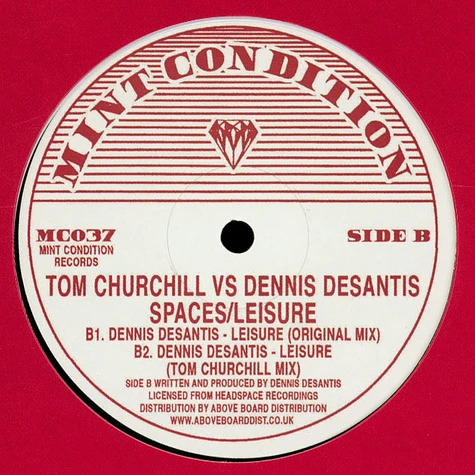 Tom Churchill vs. Dennis DeSantis - Spaces / Leisure