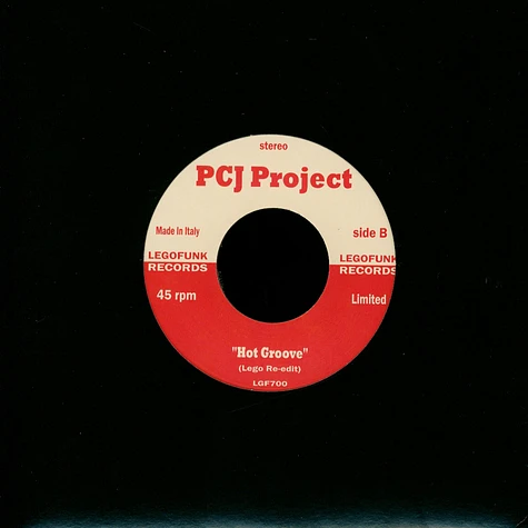 The Rebel / Pcj Project - Jb's Need Some Money / Hotgroove Red Vinyl Edition